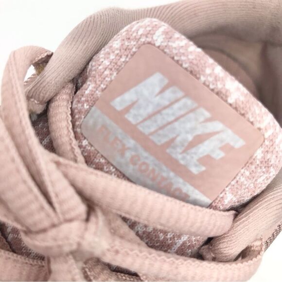 Nike Flex Contact Mottled Pink Lightweight Running Athletic Performance Sneakers - Picture 14 of 16